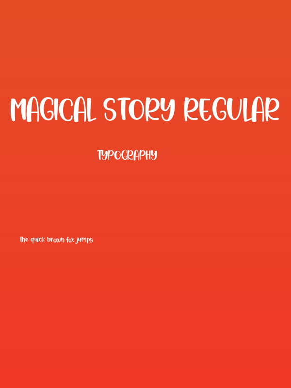 Magical Story Regular Poster