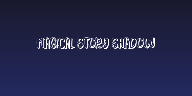 Magical Story Shadow Social Header