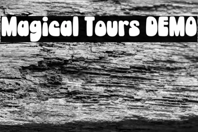 Magical Tours DEMO خط examples