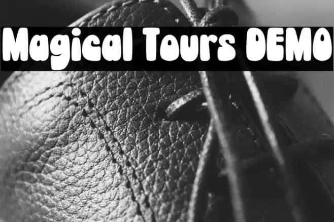Magical Tours DEMO خط examples