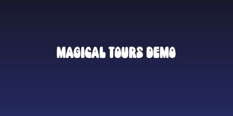 Magical Tours DEMO Social Header