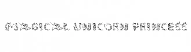 Magical Unicorn Princess  تنزيل الخطوط
