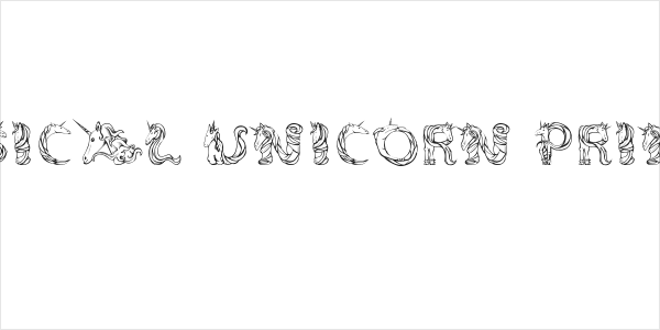 Magical Unicorn Princess Logo