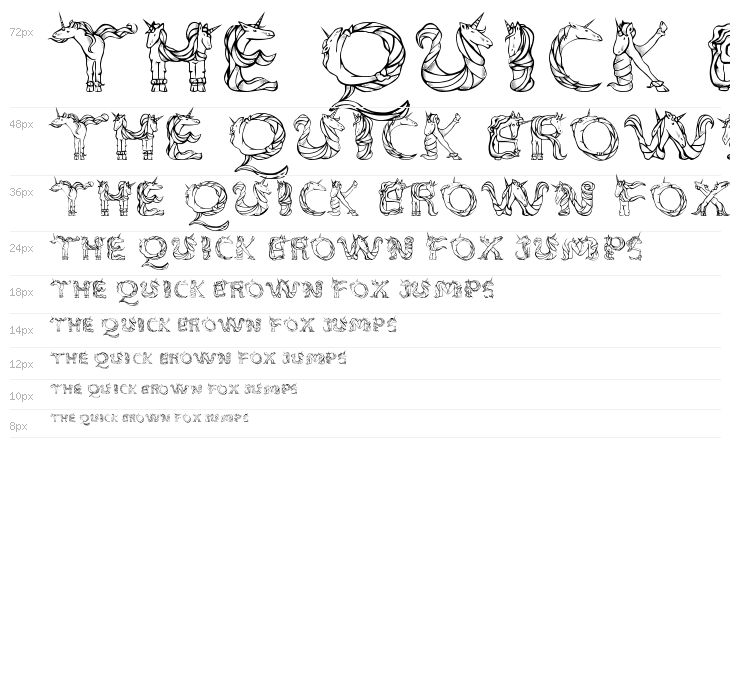 Magical Unicorn Princess Waterfall