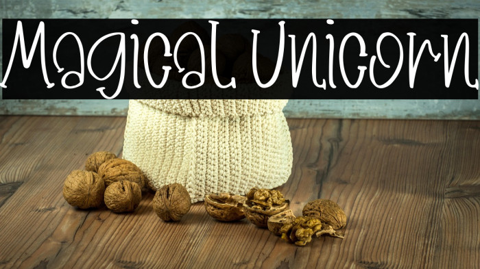 Magical Unicorn Example 1