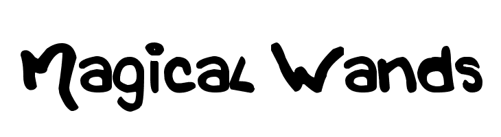 Magical Wands Font