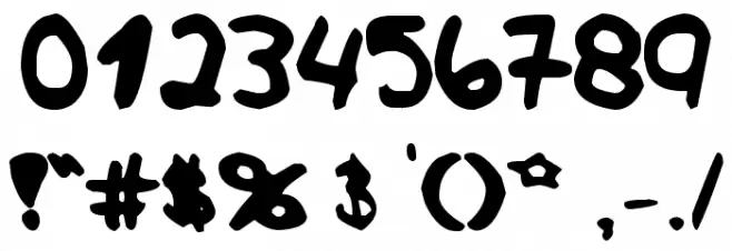 Magical Wands Font OTHER CHARS