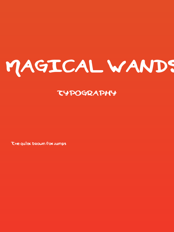 Magical Wands Poster