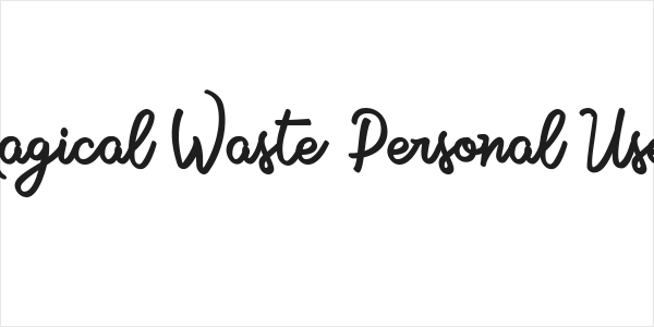 Magical Waste Personal Use  Logo