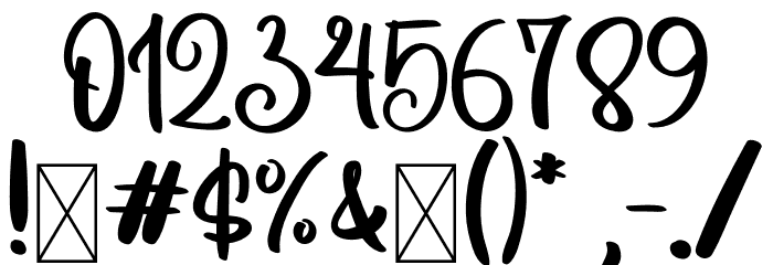 Magical Font OTHER CHARS