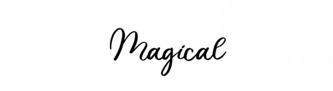 Magical  Frei Schriftart Herunterladen