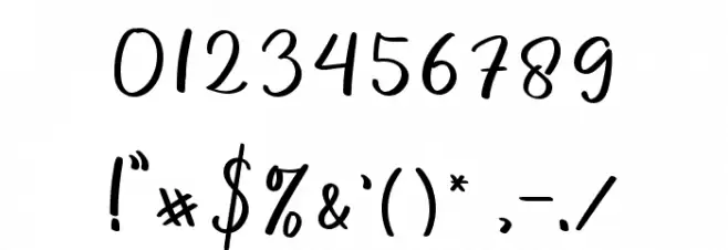 Magical Font OTHER CHARS