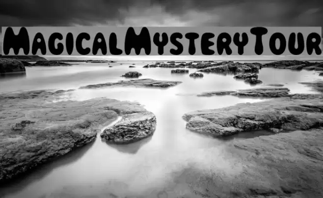 MagicalMysteryTour フォント examples