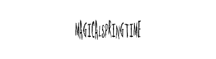 MagicalSpringtime  Скачать бесплатные шрифты