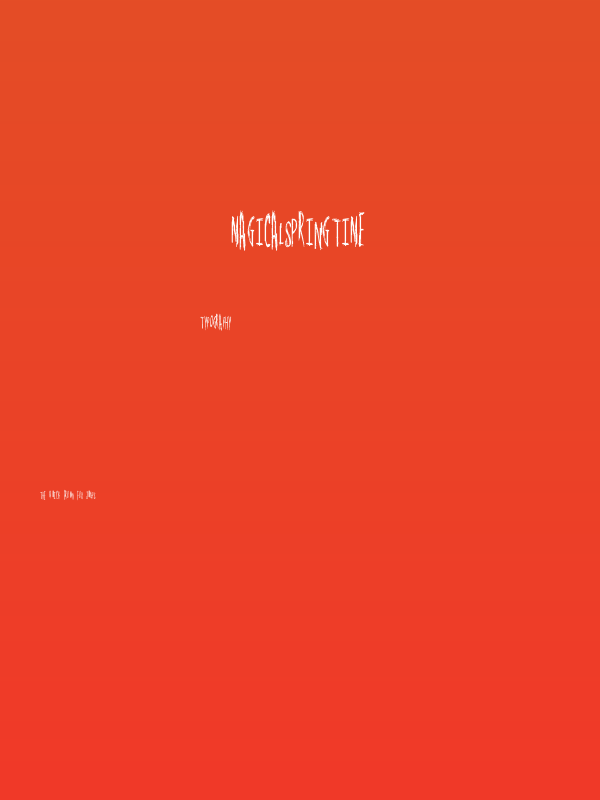 MagicalSpringtime Poster