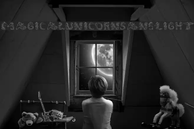 MagicalUnicornSansLight Font examples