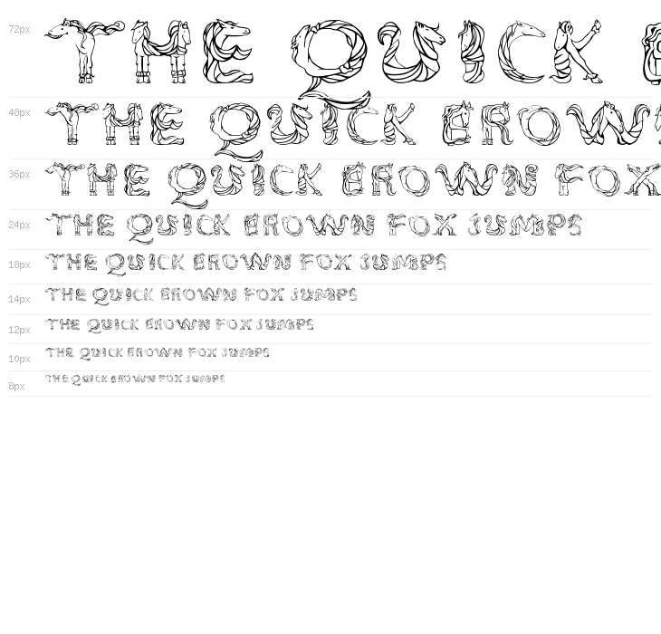 MagicalUnicornSansLight Waterfall