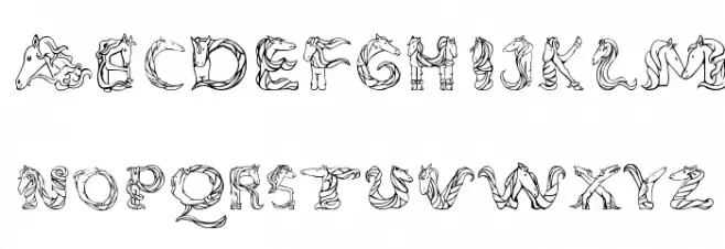 MagicalUnicornSansLight Fuentes MINÚSCULAS
