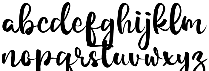 Magical Font LOWERCASE