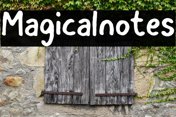 Magicalnotes Example 2