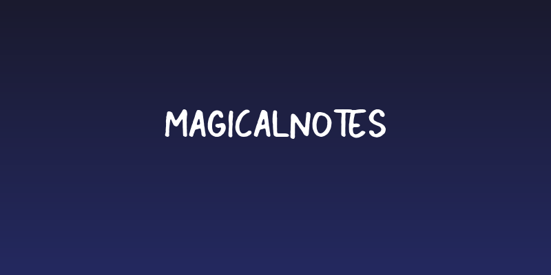 Magicalnotes Social Header