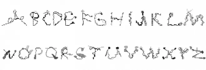 Magicial Game Regular Font UPPERCASE