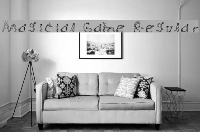 Magicial Game Regular Font examples