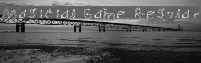 Magicial Game Regular Font examples