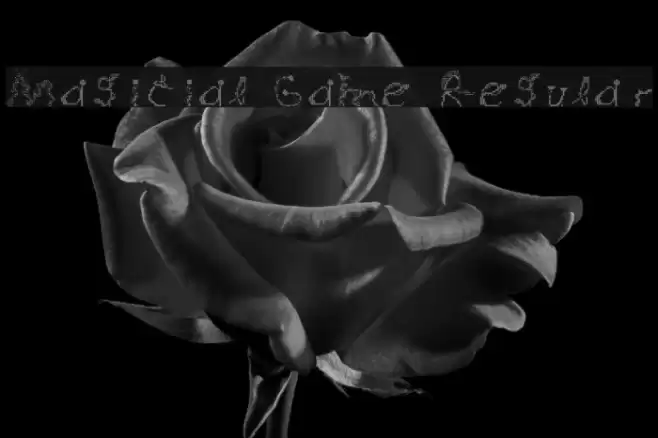 Magicial Game Regular Font examples