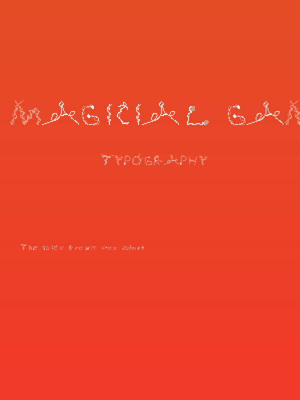 Magicial Game Regular Poster