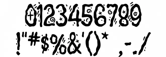 Magician Font OTHER CHARS