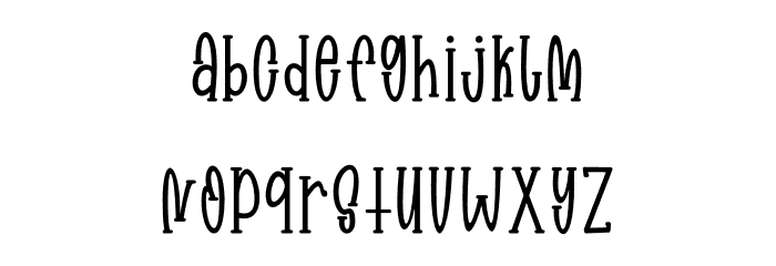 Magician Font LOWERCASE