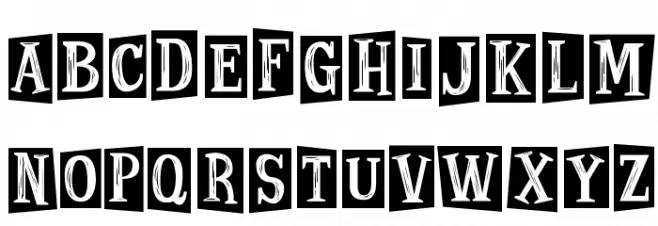 Magician's Daughter Font UPPERCASE