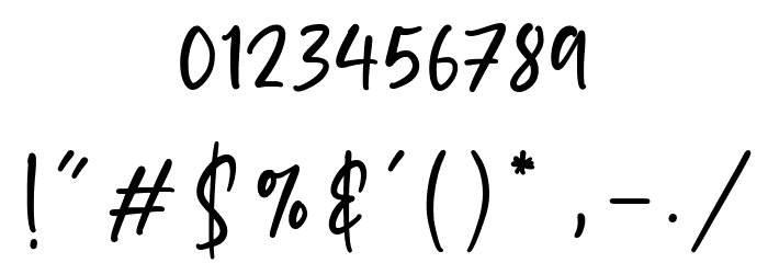 Magicpie Font OTHER CHARS