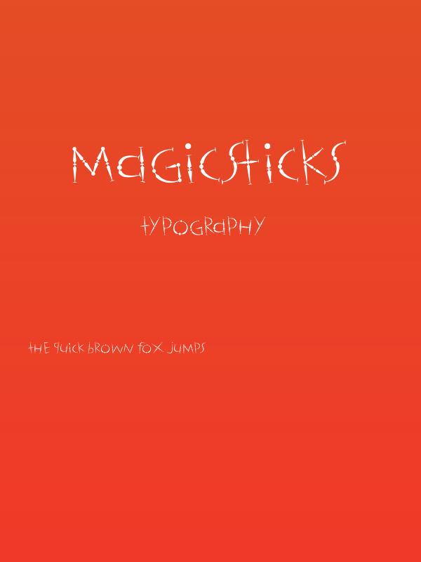 Magicsticks Poster