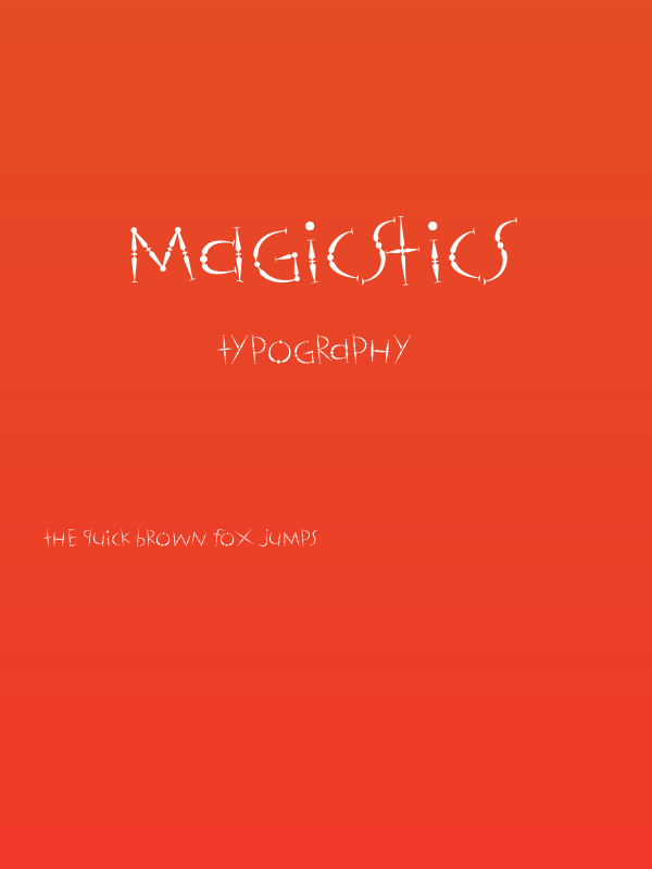 Magicstics Poster