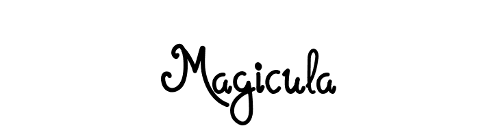 Magicula  Frei Schriftart Herunterladen