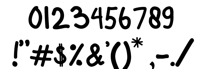Magicula Font OTHER CHARS