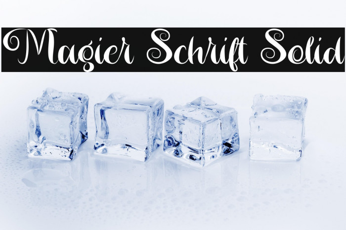 Magier Schrift Solid Example 1