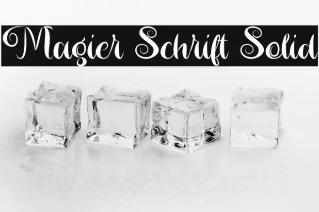 Magier Schrift Solid Example 1