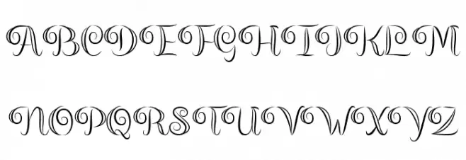 Magier Schrift Шрифта ВЕРХНИЙ