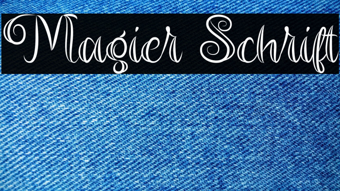 Magier Schrift Example 2