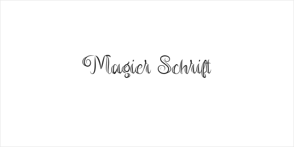 Magier Schrift Logo