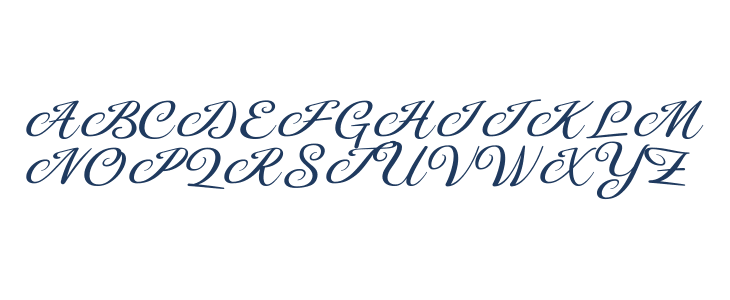 Magiera Script Uppercase
