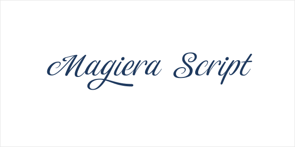 Magiera Script Logo