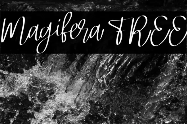 Magifera FREE Font examples