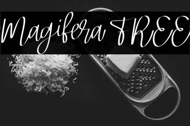 Magifera FREE Font examples