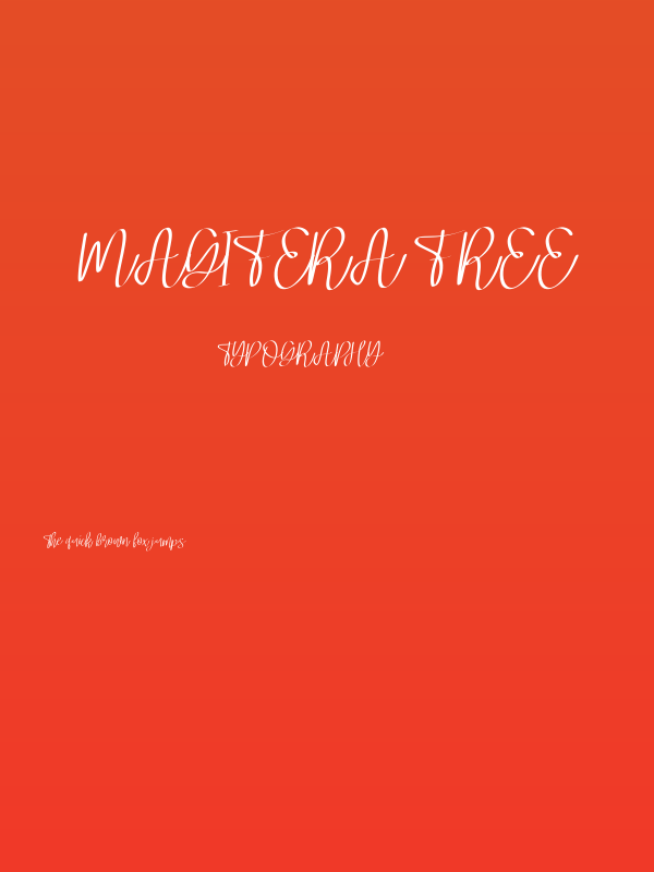 Magifera FREE Poster