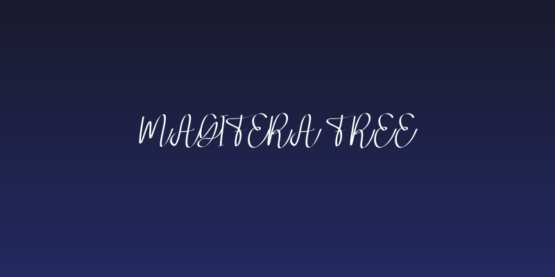 Magifera FREE Social Header