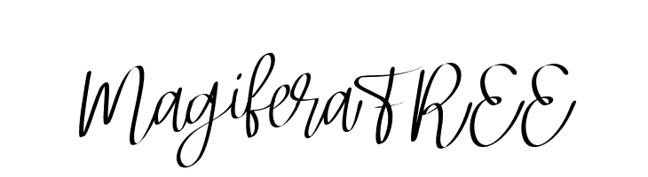 MagiferaFREE  font caratteri gratis